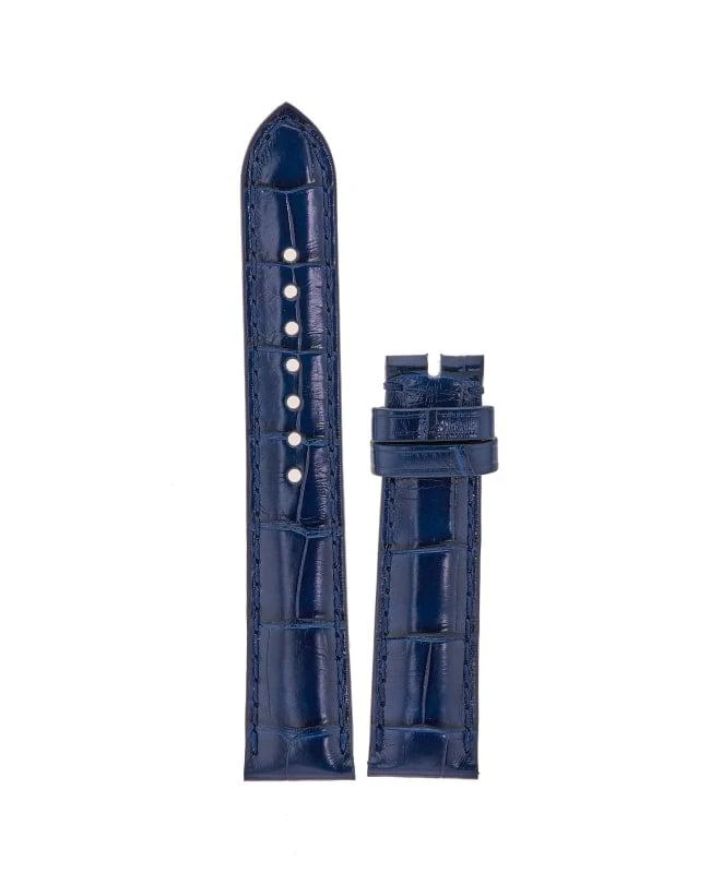 BREITLING Breitling 18mm Blue Alligator Leather Strap 1042P 1