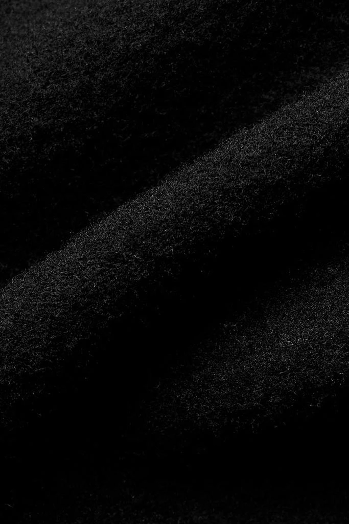 Alo Seamless Winter Warm Plush High-Waist 7/8 Legging - Black 6