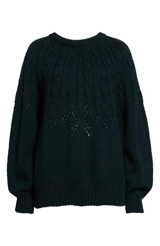 A.L.C. Montie Merino Wool Cable Knit Sweater 5