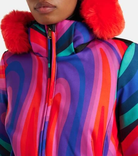 Goldbergh Muse faux fur-trimmed ski jacket 4