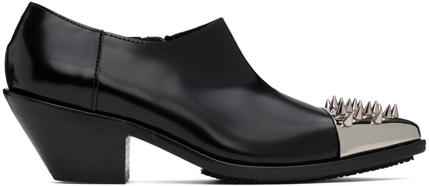 Junya Watanabe Black Studded Boots US-6-IT-36 - Boots