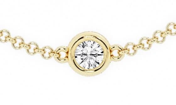 Badgley Mischka Lab Created Diamond Station Necklace 7