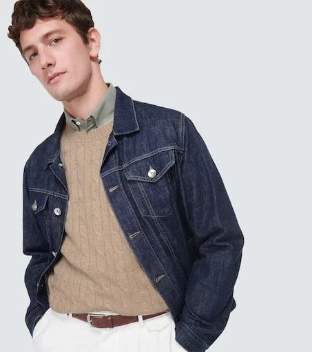 Brunello Cucinelli Cable-knit cashmere sweater 5