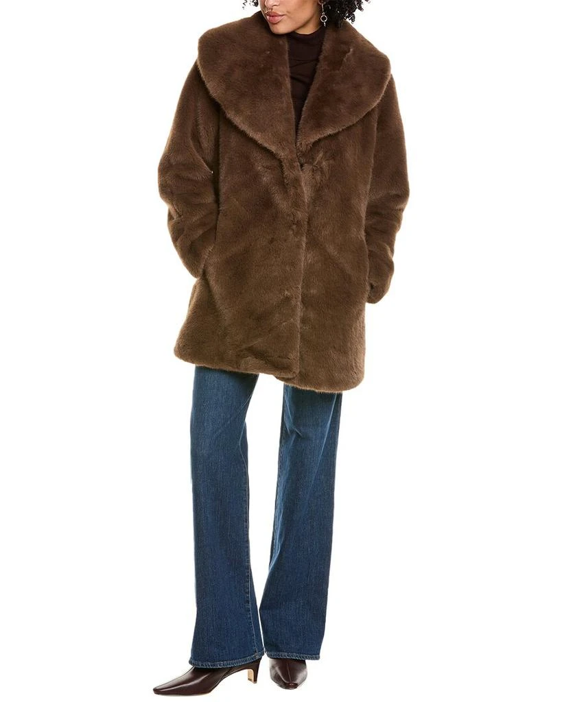 Via Spiga Shawl Collar Coat 3