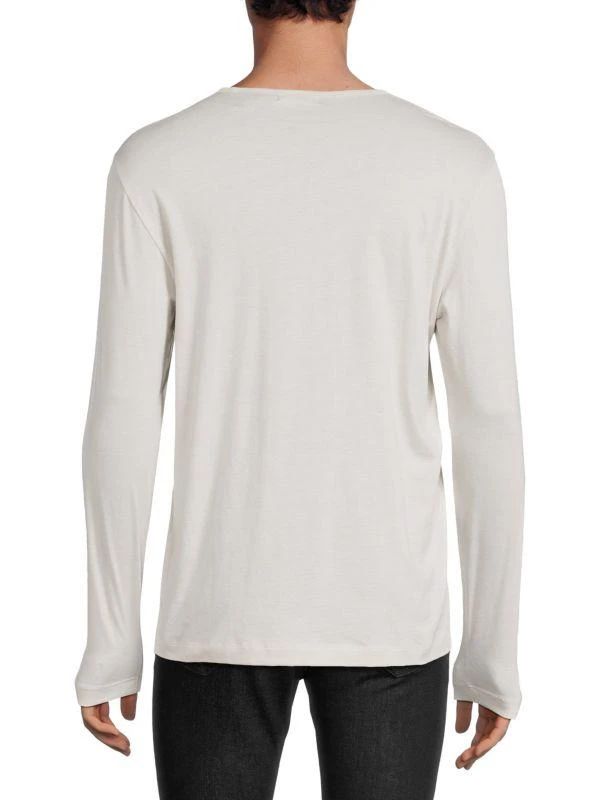 Theory Solid Long Sleeve Tee 2