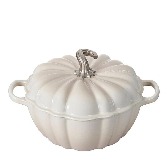 Le Creuset Enameled Cast Iron Pumpkin Cocotte 4