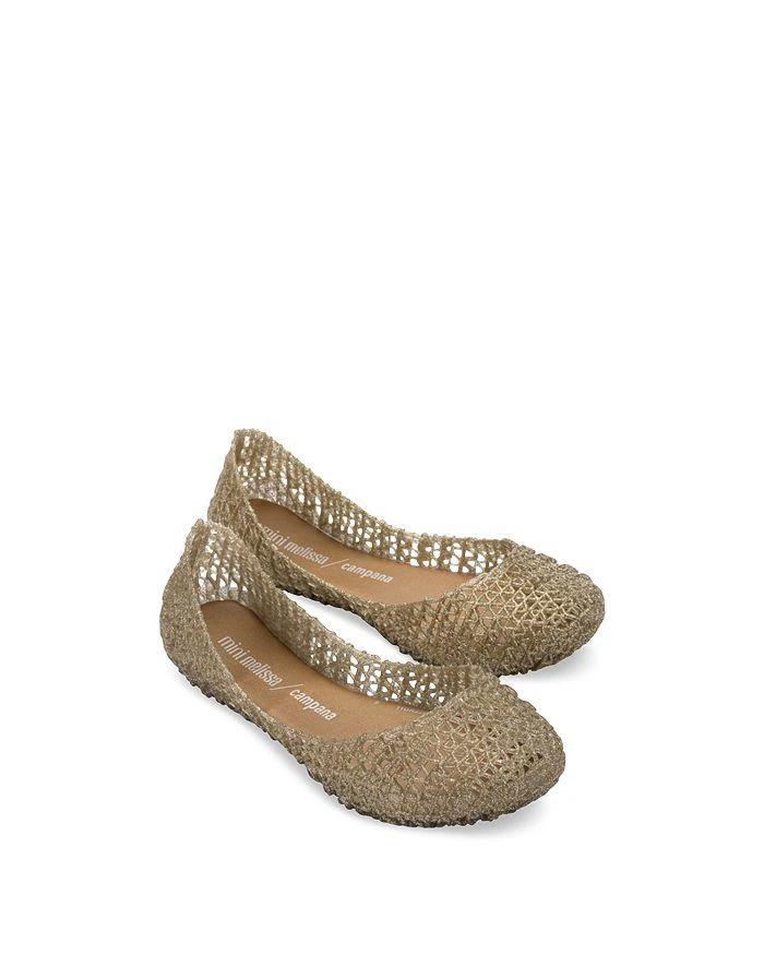 Mini Melissa Girls
 Campana Papel Flats - Toddler, Little Kid, Big Kid 1