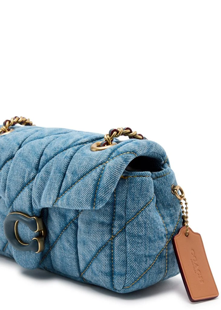 Coach Tabby 20 quilted denim shoulder bag 3