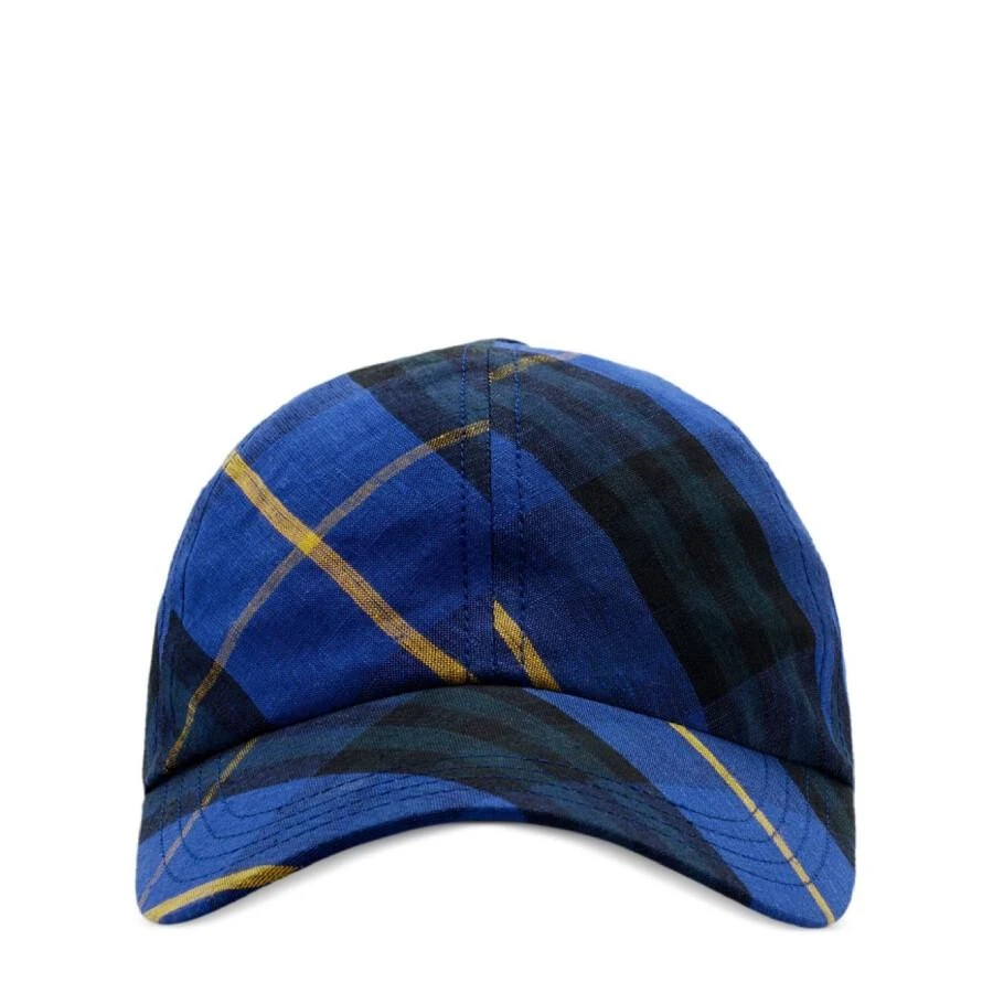 NWT BURBERRY BRIM CHECK BASEBALL CAP HAT Burberry Check baseball cap in beige - Burberry Kids | Mytheresa main image 4