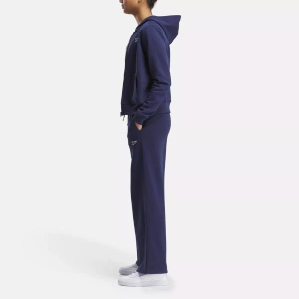 Reebok Reebok Identity Small Logo Fleece Wide Leg Pants 2