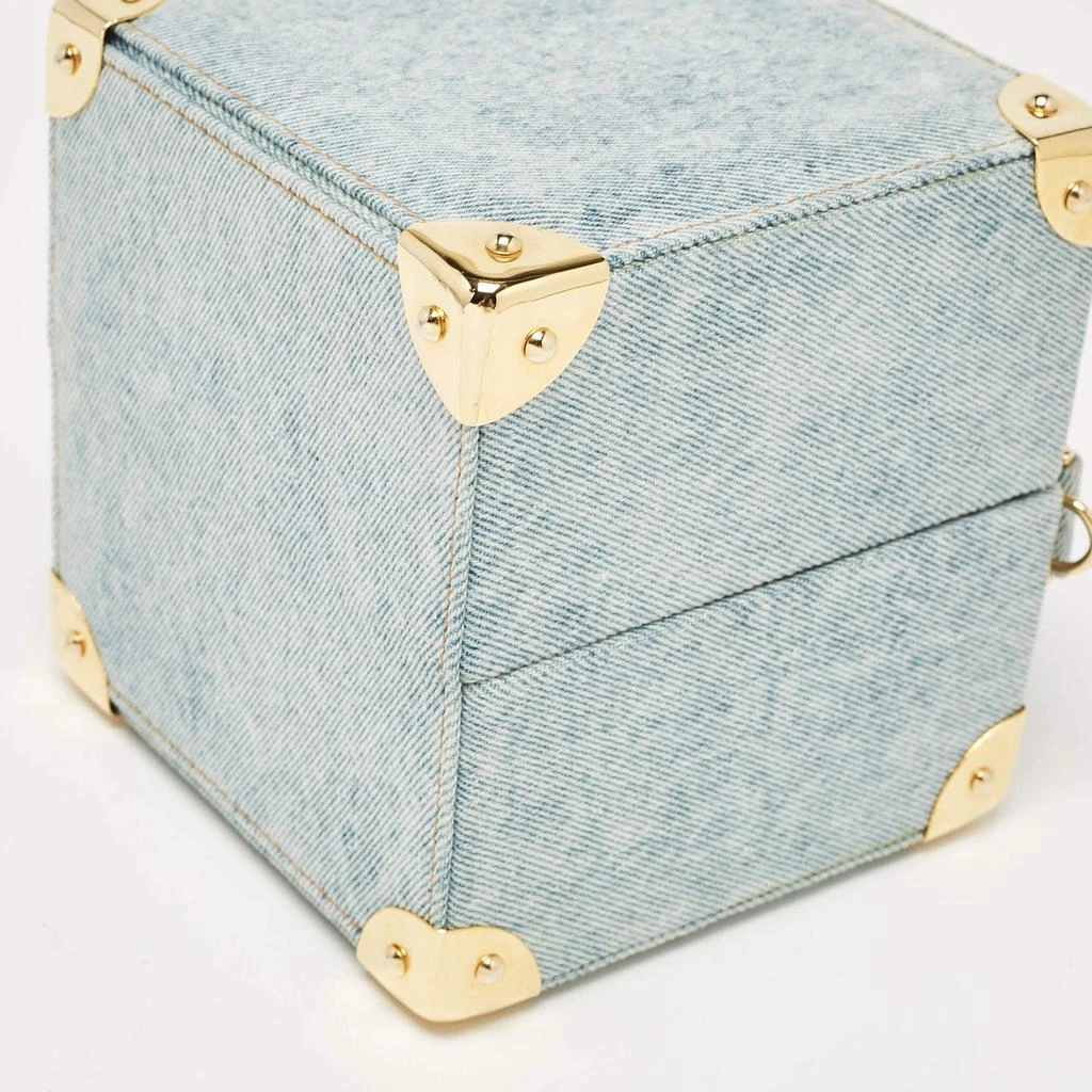 Natasha Zinko Natasha Zinko Blue Denim Box Crossbody Bag 12