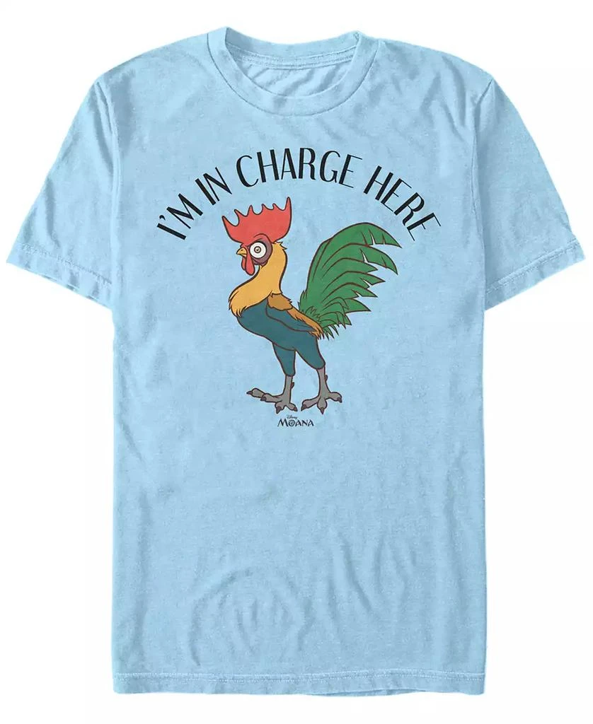 Disney Disney Men's Moana Hei Hei in Charge, Short Sleeve T-Shirt 1