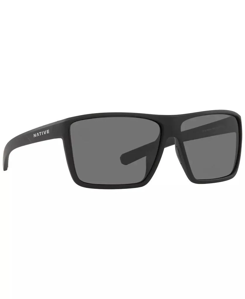 Native Eyewear Unisex Polarized Sunglasses, Wells XL 2