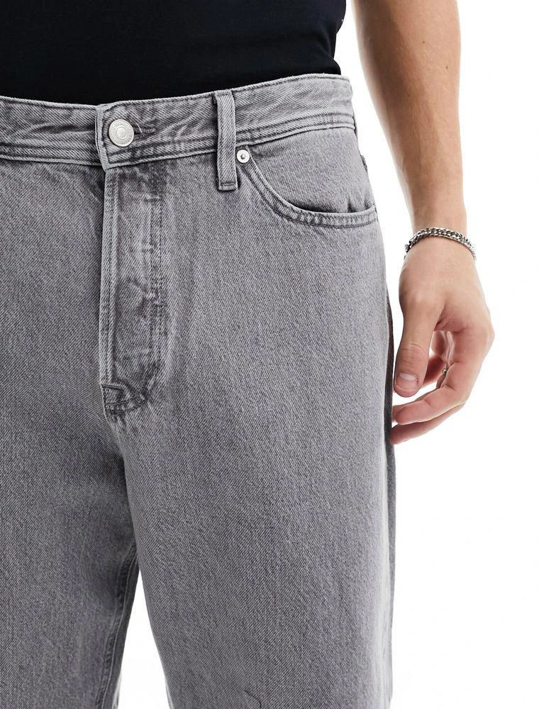 Jack & Jones Jack & Jones Alex baggy jeans in grey 4