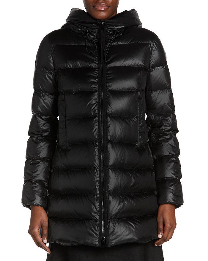 【MONCLER】ADHEMAR PARKA Moncler Adhemar drawstring-waist Parka | Black | FARFETCH