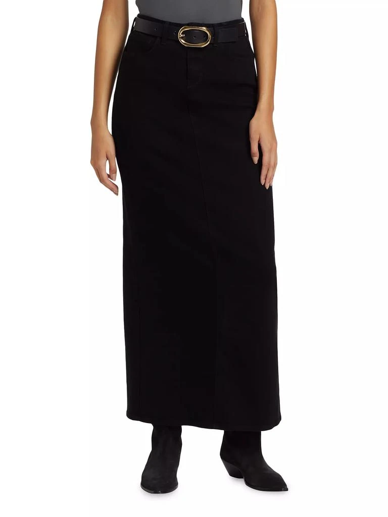 L'Agence Miriam Denim Maxi-Skirt 3