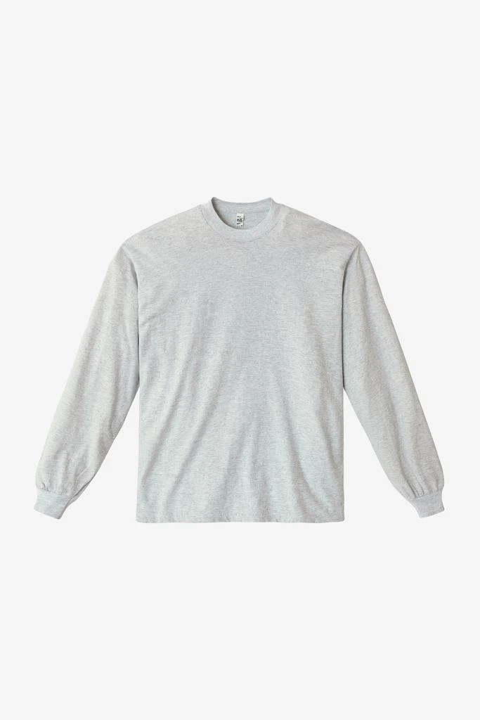 Los Angeles Apparel 1807GD Unisex - 6.5oz Long Sleeve Garment Dye Crew Neck T-Shirt (Extra Colors) 1