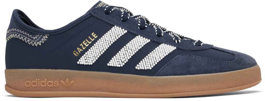 Adidas Navy CLOT Edition Gazelle Sneakers