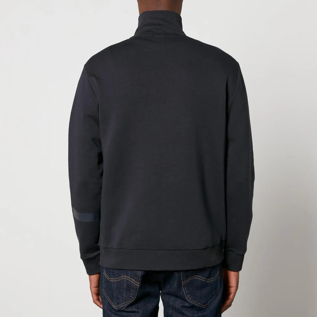Hugo Boss BOSS Green Sweat 1 Cotton-Blend Quarter-Zip Sweatshirt 2