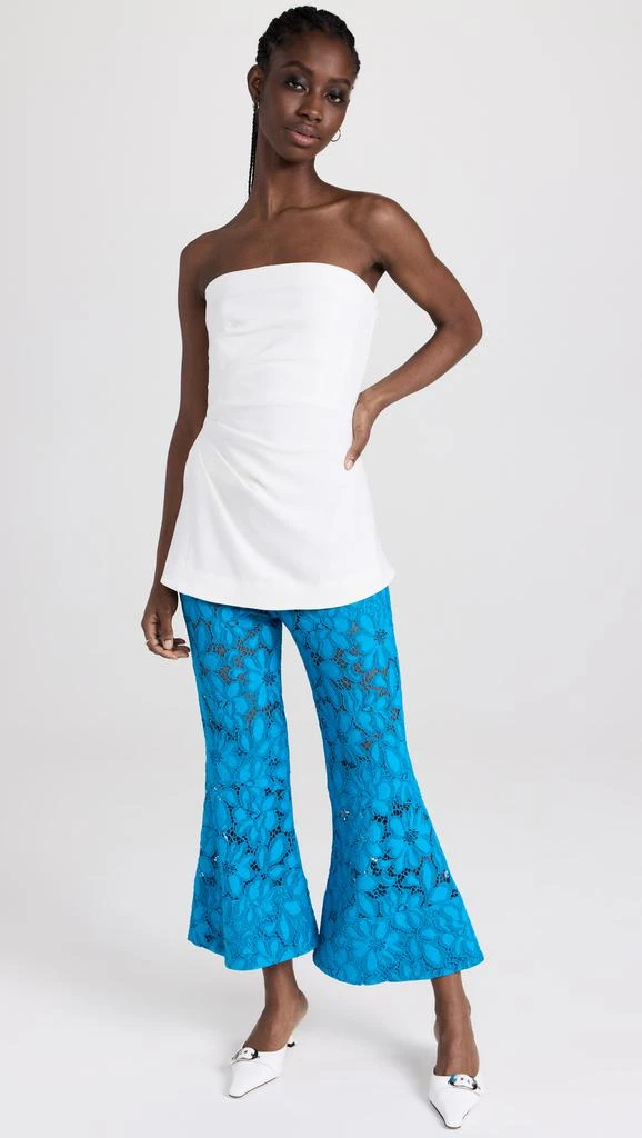 proenza schouler blue strapless dress Dakota Johnson Blue Dress 'Materialists' · Seek Outfit – Seek to Shop ·  Style Seen on Screen main image 1