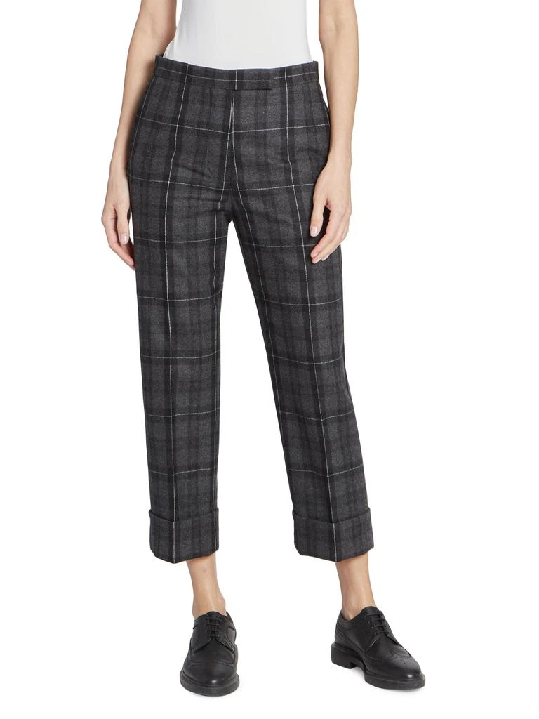 Thom Browne Wool Cashmere Cigarette Pants 1