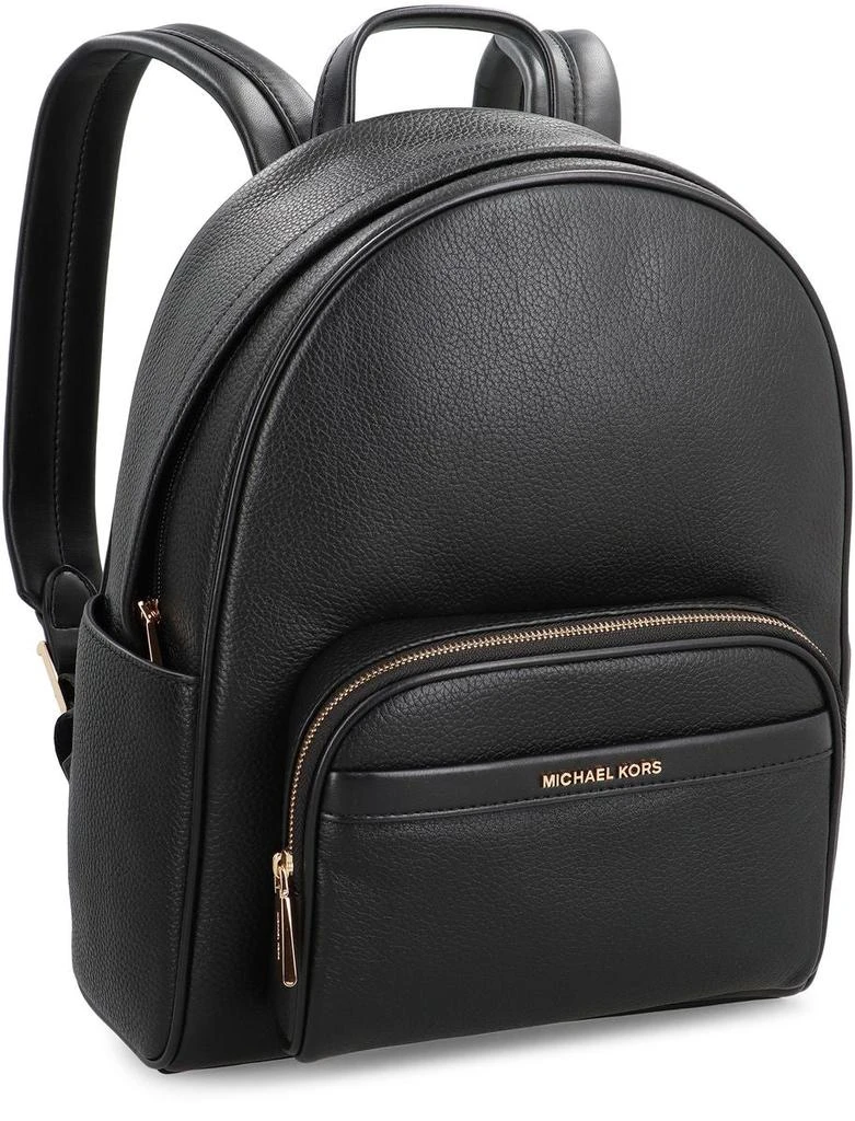 L.A.M.B. Black Leather Backpack with Gold Hardware CHANEL 22A Mini Duma Black Lamb Skin Drawstring Backpack  main image 4