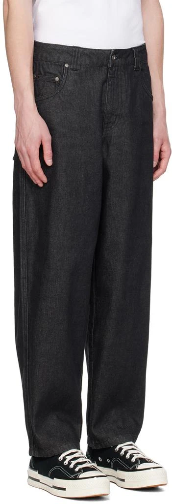 Dime Black Classic Baggy Jeans 2