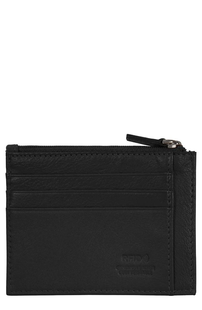  Zip Leather Card Case