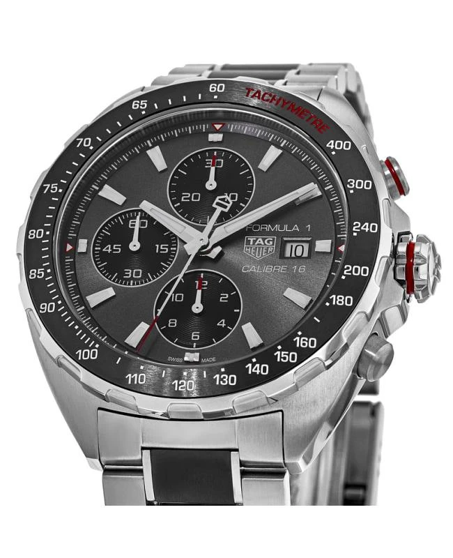 TAG Heuer Tag Heuer Formula 1 Automatic Chronograph Grey Dial Ceramic & Steel Men's Watch CAZ2012.BA0970 2