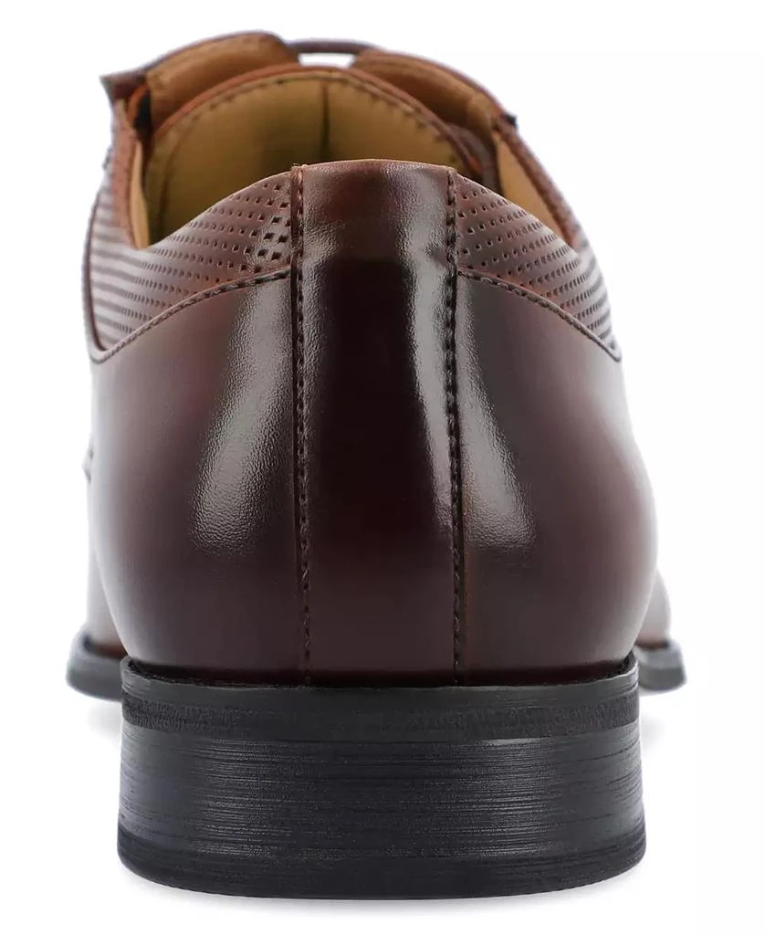 Vance Co. Men's Bradley Wide Tru Comfort Foam Lace-Up Cap Toe Oxford Dress Shoe 5