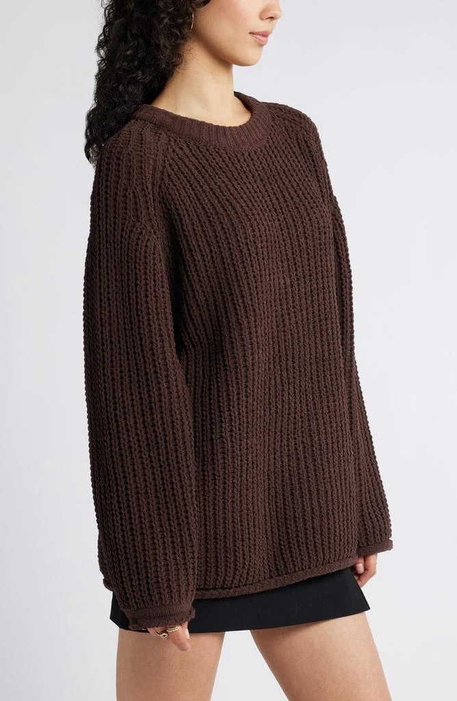 BP. Slouchy Chenille Pullover Sweater 4