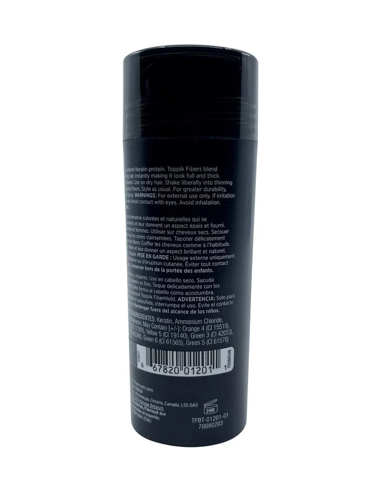 TOPPIK Hair Building Fibers Black 0.97 OZ Each 3