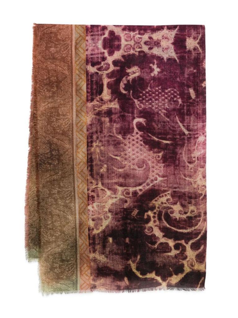 Pierre-louis Mascia Pierre-Louis Mascia Printed Cashmere Scarf