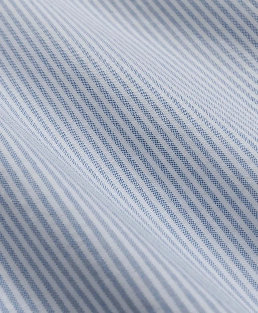 Brooks Brothers Friday Oxford Shirt, Striped Pop-Over 3