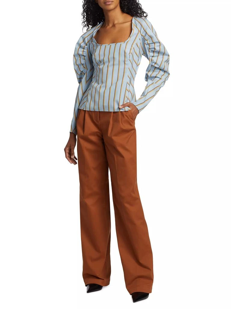 Aknvas Karini Puff-Sleeve Top 2