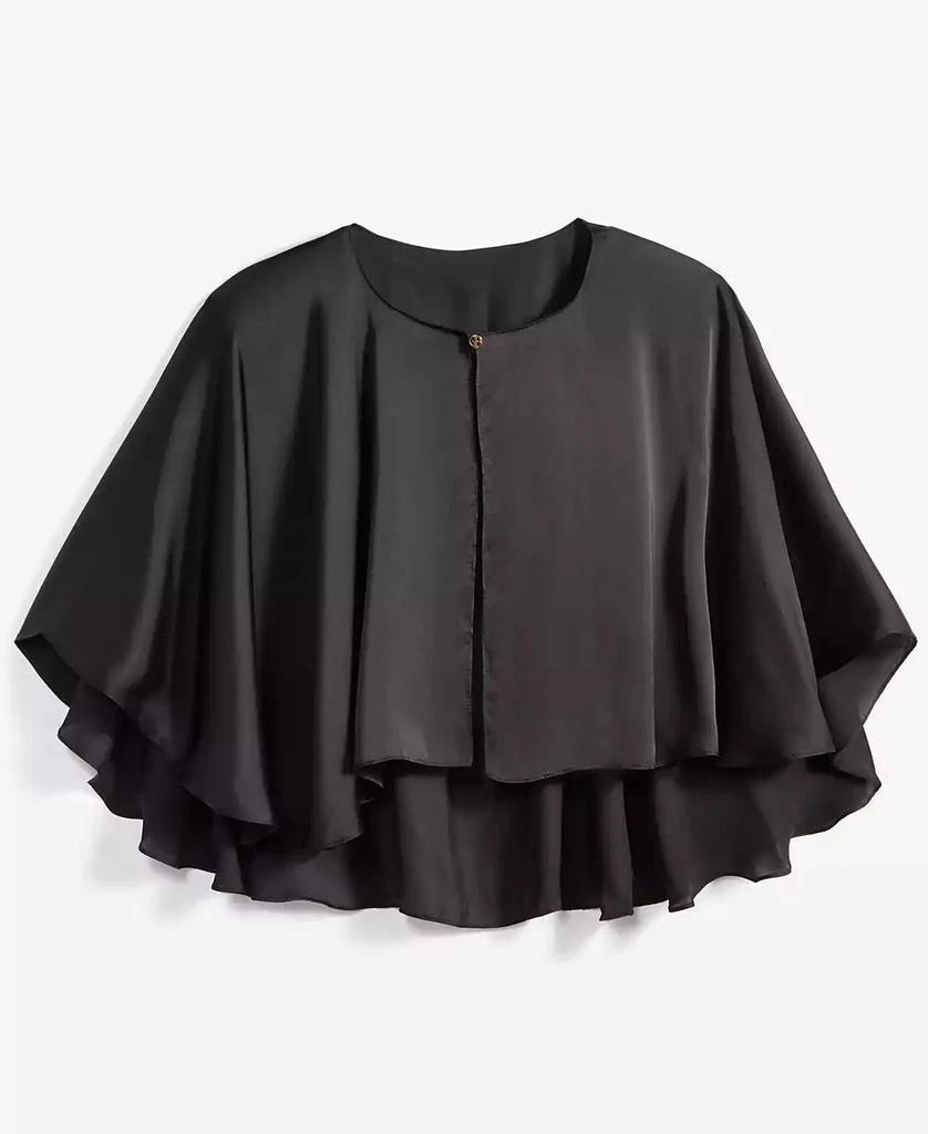 Giani Bernini Women's Satin Capelet Evening Wrap with Closure 2