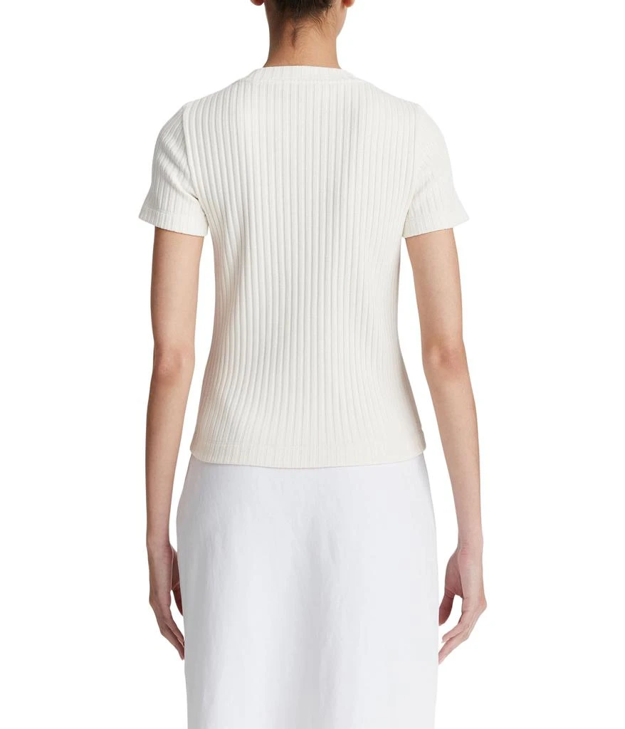 Vince Rib Short Sleeve Crew 2