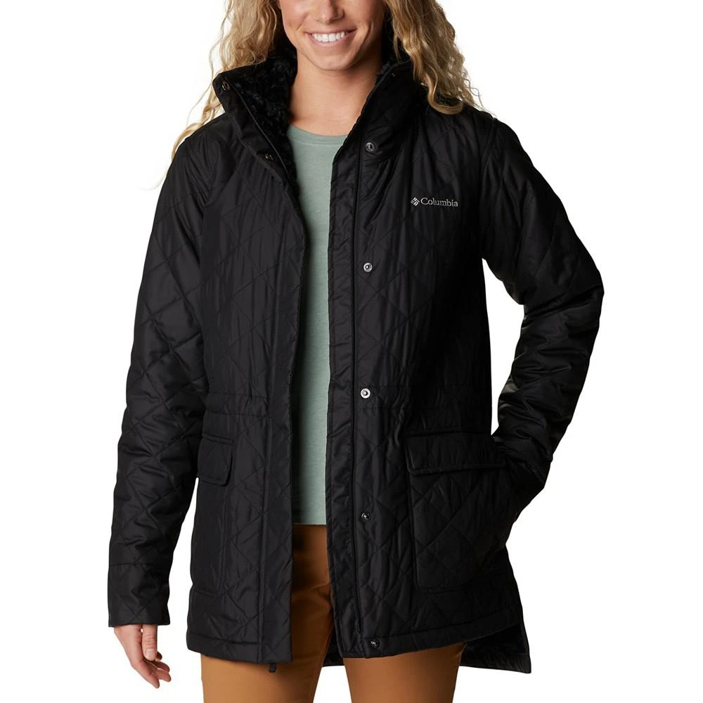Columbia Women's Copper Crest Novelty Quilted Puffer Coat 4