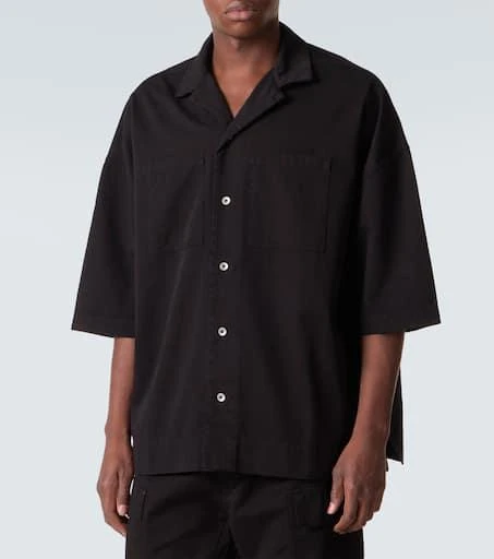 Rick Owens Magnum Tommy oversized cotton twill shirt 3