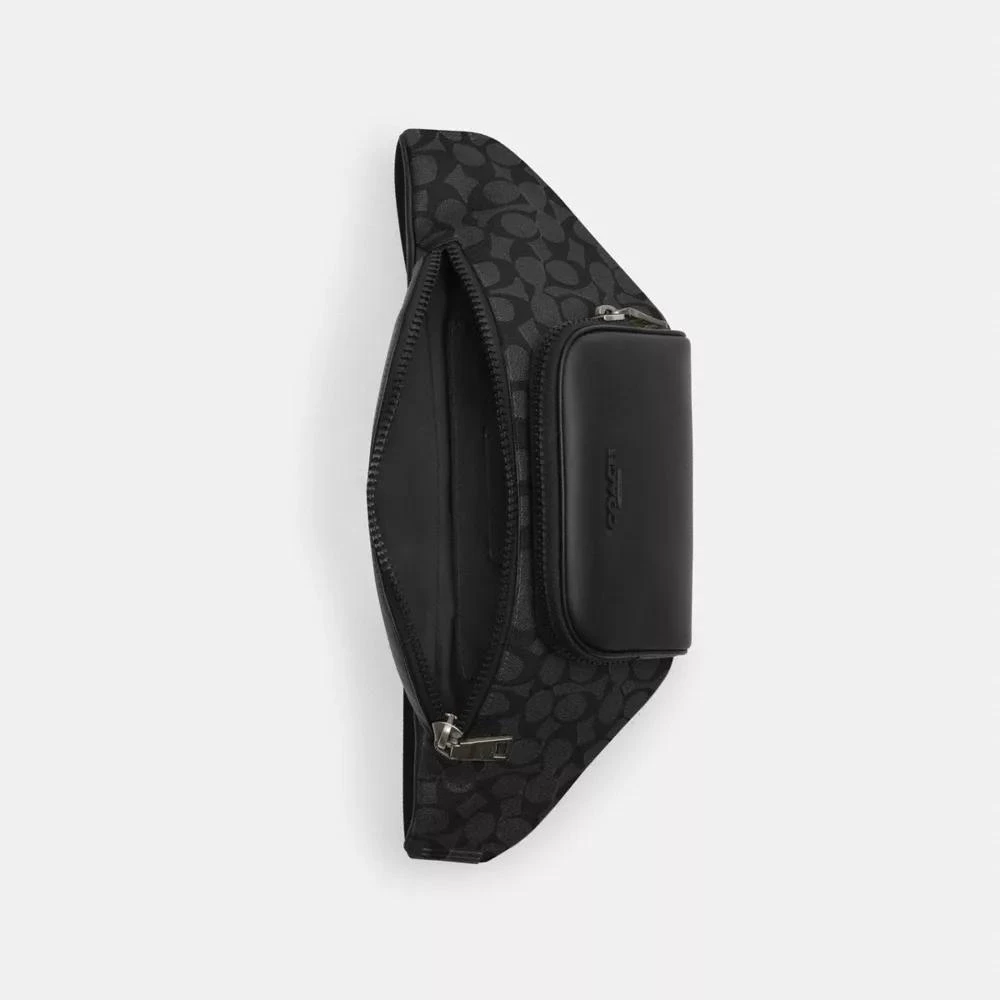 Coach Racer Belt Bag In Signature 4
