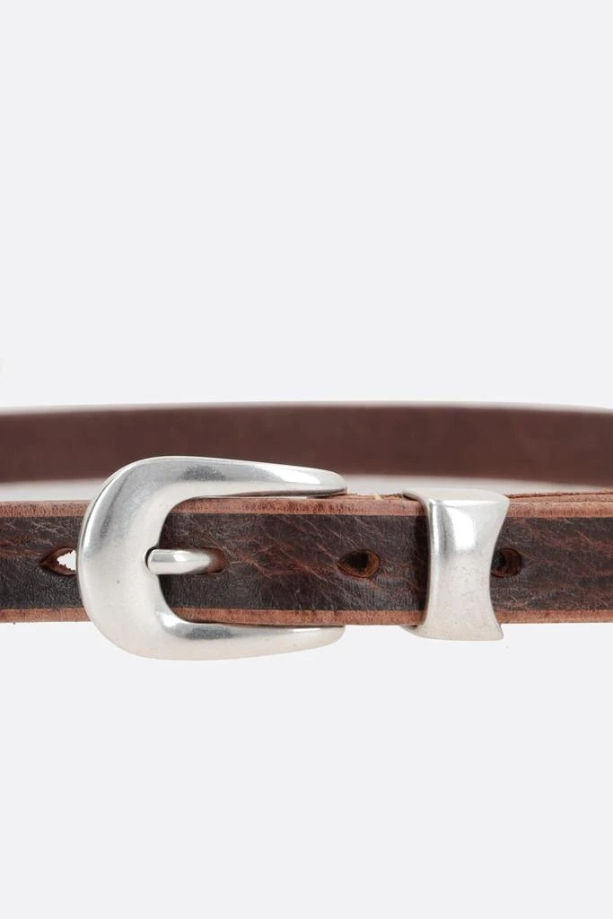 Our Legacy Vintage Leather Thin Belt 3