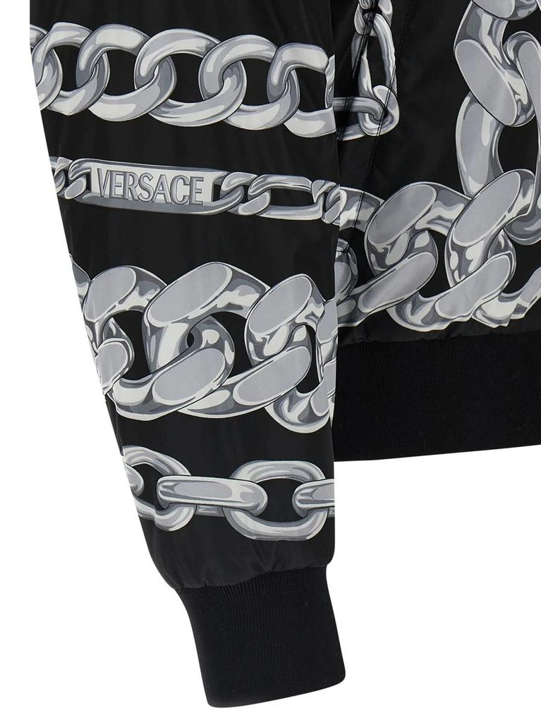 Versace Versace 
Medusa Chains
 Reversible Bomber Jacket 5