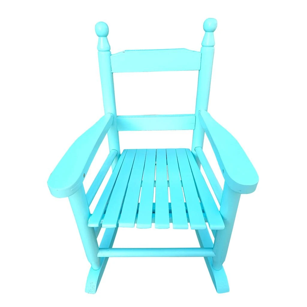 Simplie Fun Children's rocking light Light Blue chair- Indoor or Outdoor -Suitable for kids-Durable 2