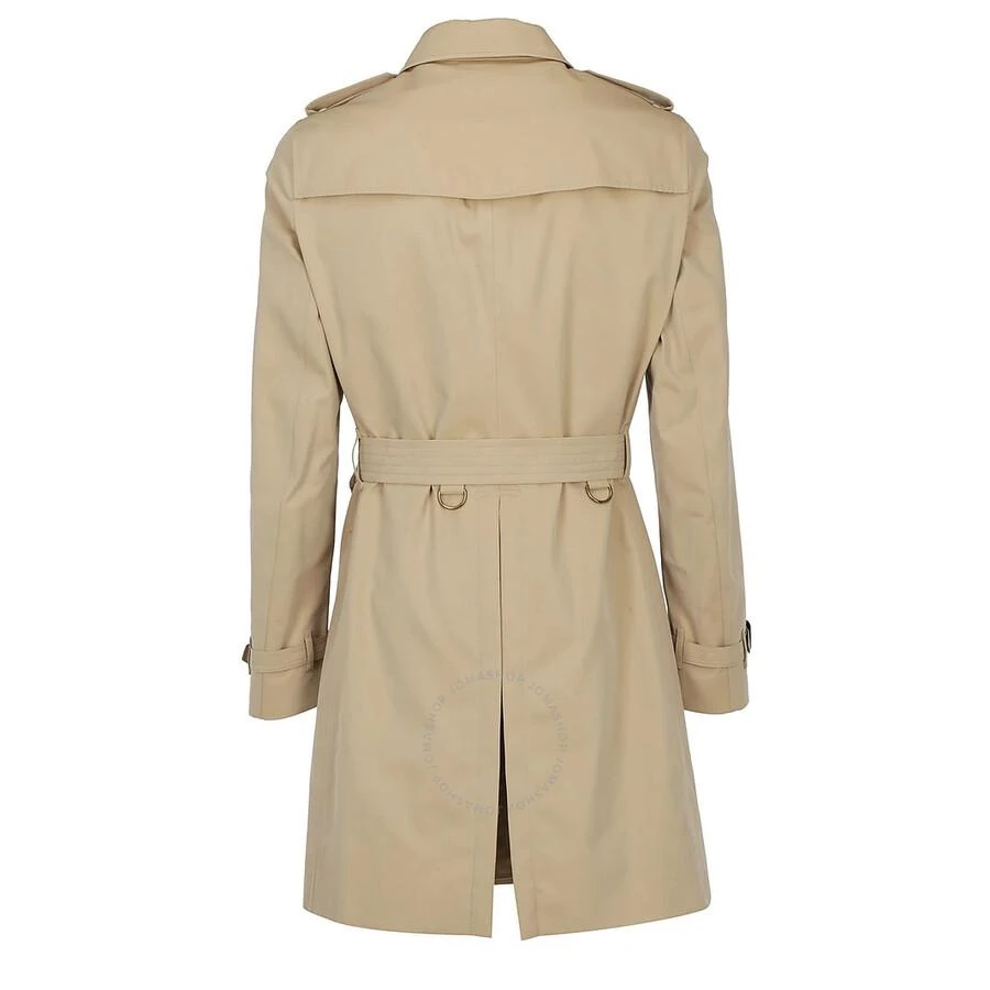 Burberry Men's The Chelsea Long Double-breasted Trench Coat In Honey 2