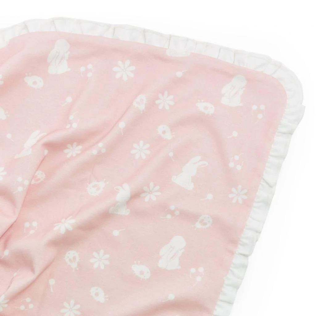 Bunnies By The Bay Bunnies By The Bay - Baby Girls Blossom
s Organic Blanket 3
