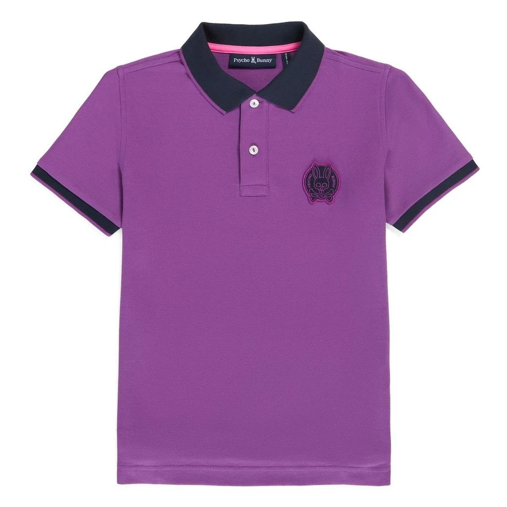 Psycho Bunny Violet Logo Polo 1