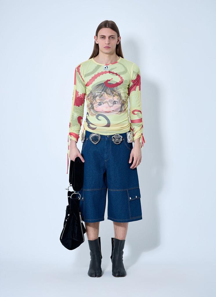 CHOPOVA LOWENA Chopova Lowena Ballast Mesh Long Sleeve Top