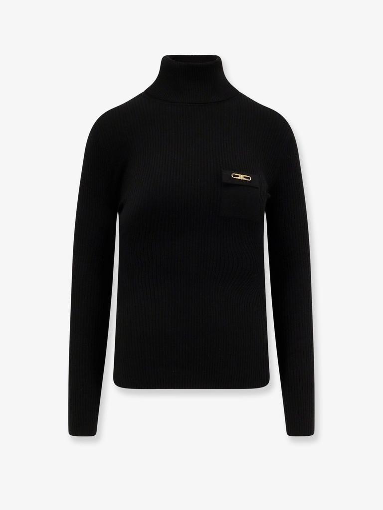 ELISABETTA FRANCHI Ribbed turtleneck
