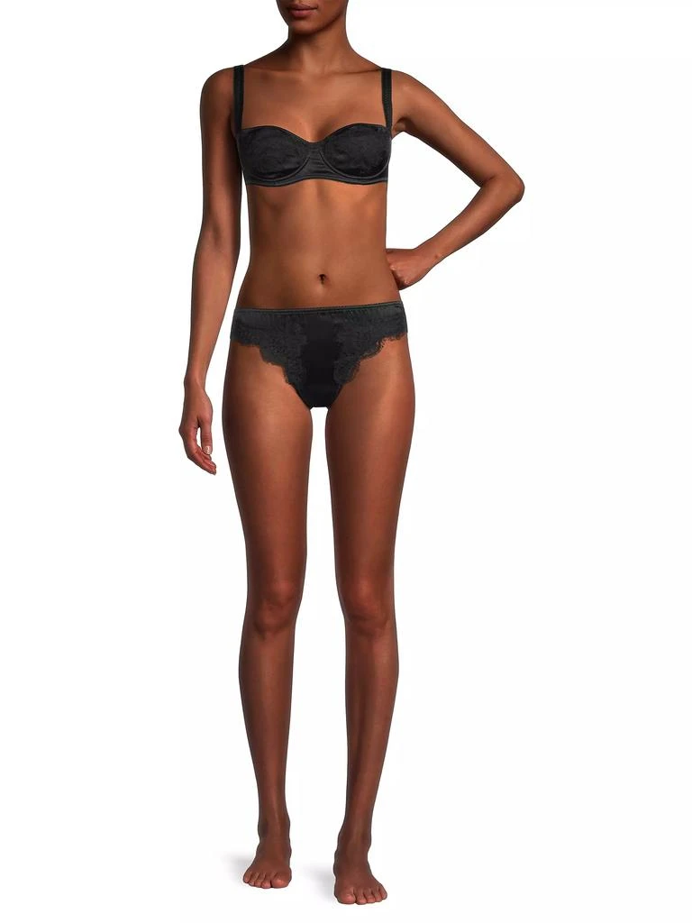 Dolce & Gabbana Silk & Lace Balconnette Bra 2
