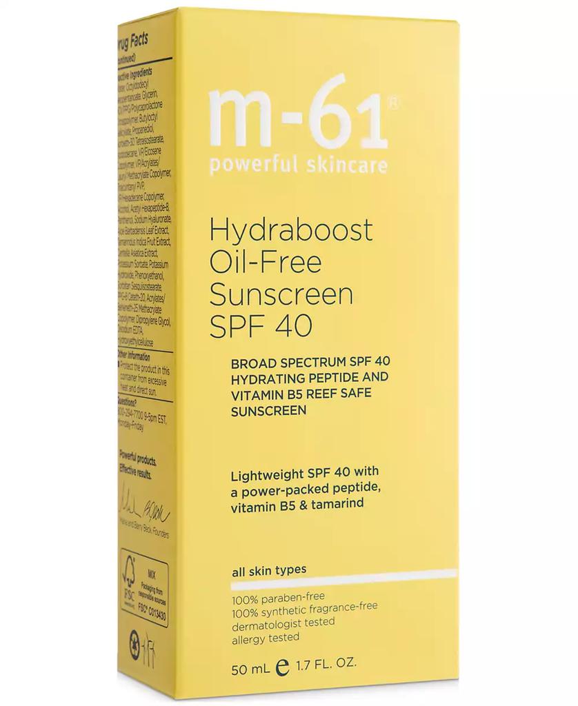 M-61 Hydraboost Oil-Free Sunscreen SPF 40, 1.7-oz.